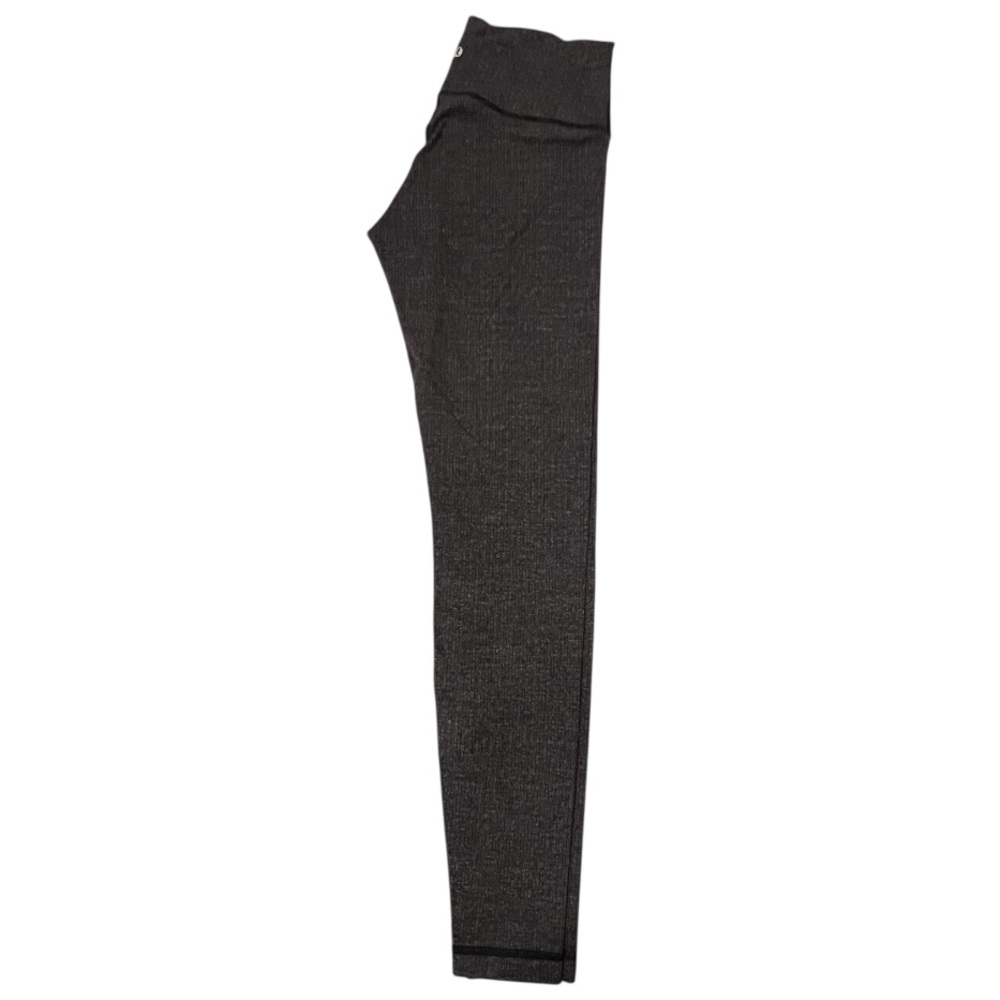 Lululemon Wunder Under Hi Rise Variegated Knit Brushed Luon Heathered Size 8 - Picture 2 of 8